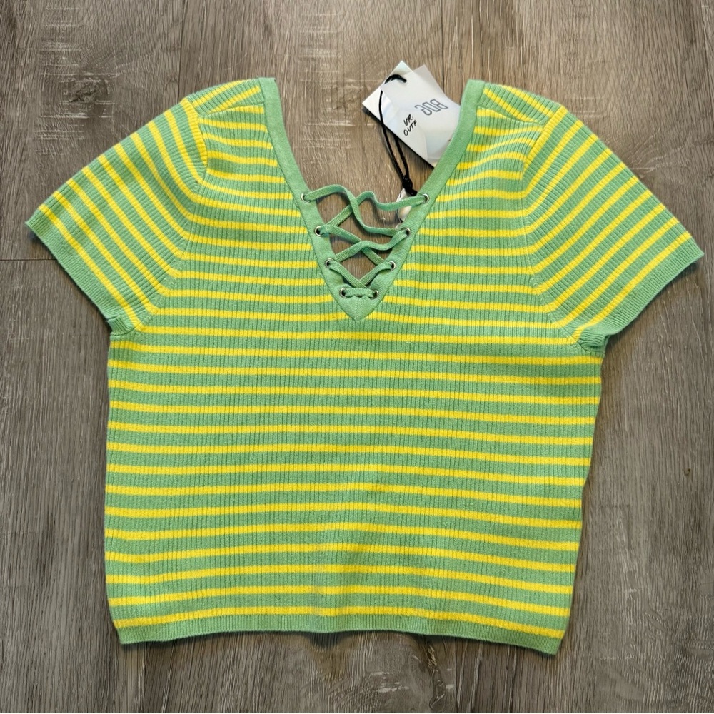 BDG NWT Striped Knit Top